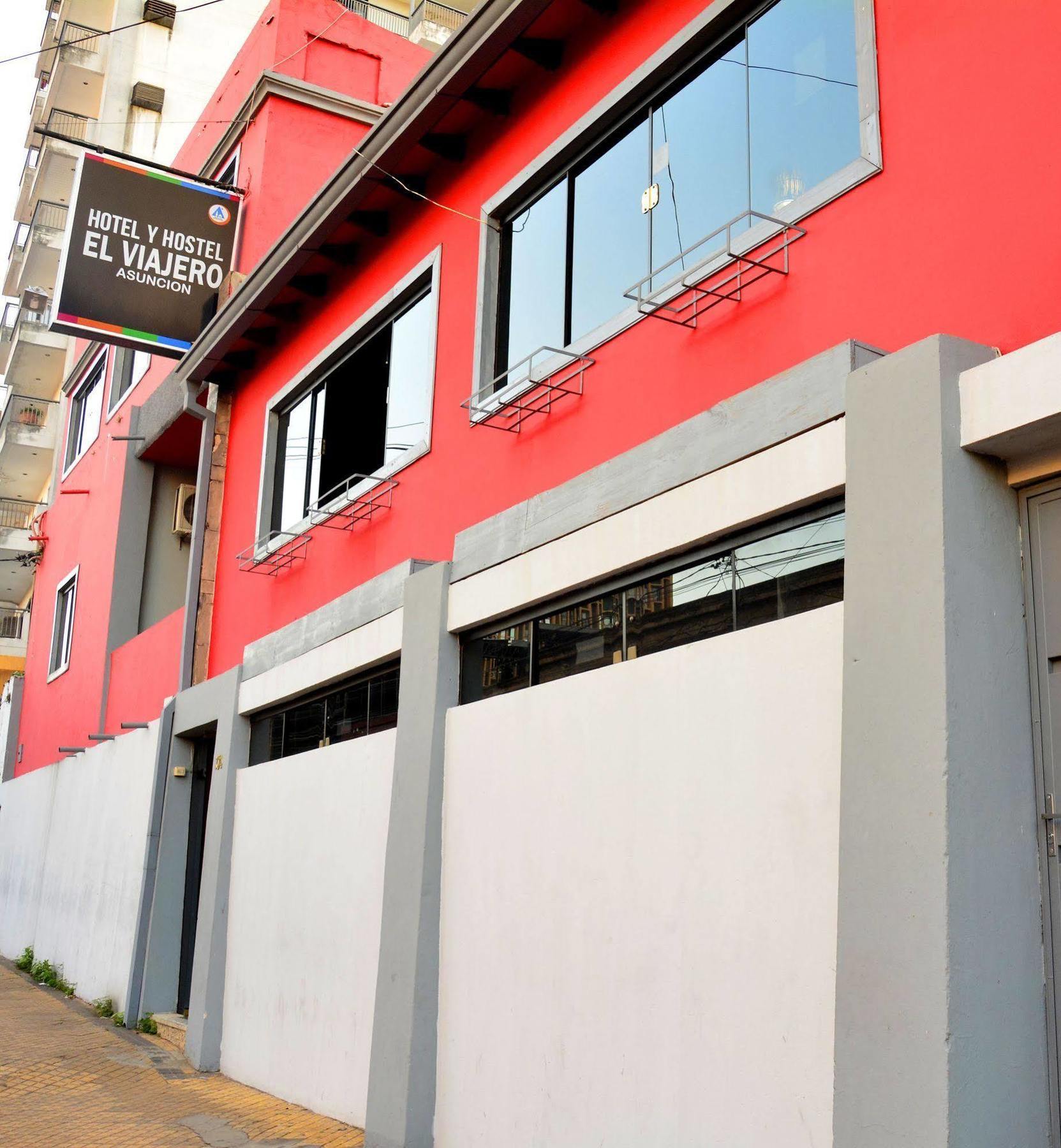 El Viajero Asuncion Hostel & Suites ภายนอก รูปภาพ